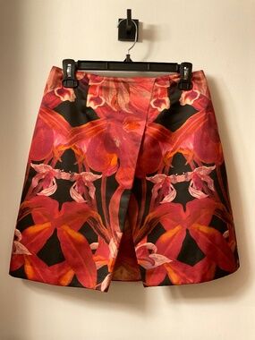 Ted baker orchid flowers galwai skirt